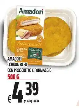 Coop Amadori Cordon Bleu con prosciutto e formaggio offerta
