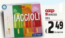 Coop Ghiaccioli Coop offerta