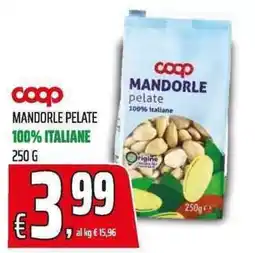 Coop Coop mandorle pelate offerta
