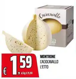 Coop Montrone Caciocavallo offerta