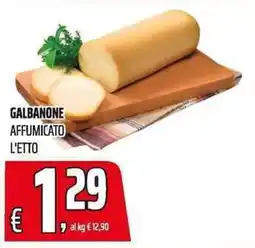 Coop Galbanone affumicato offerta