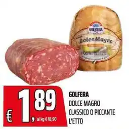 Coop Golf era Dolce Magro offerta