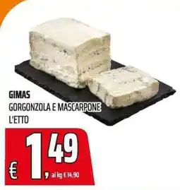 Coop Gimas Gorgonzola e Mascarpone offerta