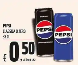 Coop Pepsi classica o zero offerta