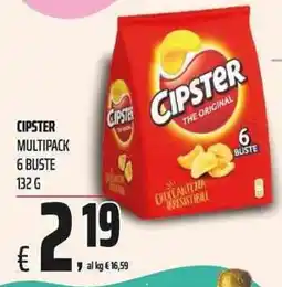 Coop Cipster multipack offerta