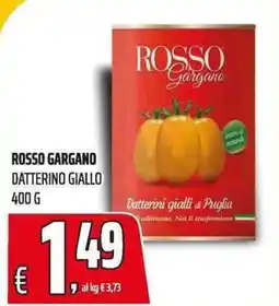 Coop Rosso Gargano datterino giallo offerta