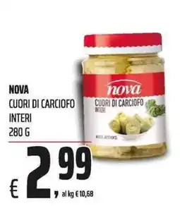 Coop Nova cuori di carciofo interi offerta