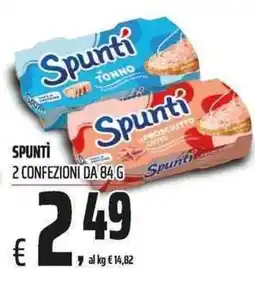Coop Spunti tonno offerta