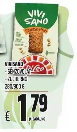 Coop Vivisano zuccherino offerta