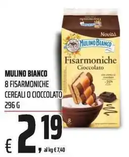 Coop Mulino Bianco Fisarmoniche Cioccolato offerta