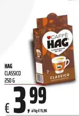 Coop Caffè Hag Classico offerta