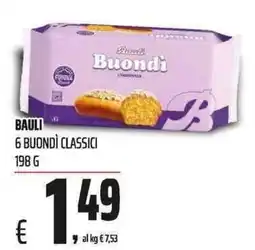 Coop Buondi classici offerta