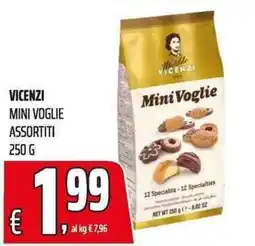 Coop Vicenzi mini voglie assortiti offerta