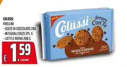 Coop Colussi biscotti con gocce di cioccolato offerta