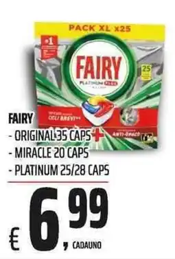 Coop Fairy original 35 caps offerta