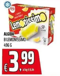 Coop Algida Lemonissimo offerta