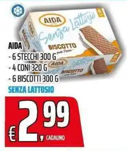 Coop Aida biscotto senza lattosio offerta