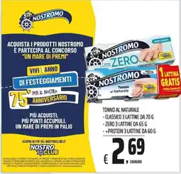 Coop Nostromo Tonno al Naturale offerta