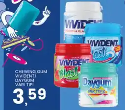 Interspar Chewing gum vivident/ daygum vari tipi offerta