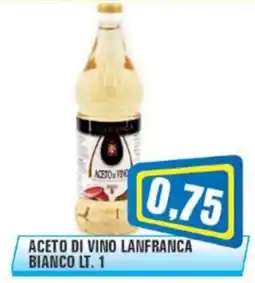 Punto Vigas Aceto di vino Lanfranca Bianco offerta