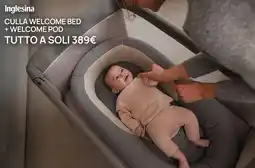 Prenatal Inglesina culla welcome bed + welcome pod offerta