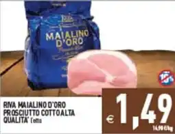 Iperfamily Riva Maialino d'Oro Prosciutto Cotto Alta Qualità offerta