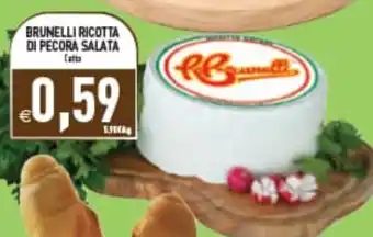 Brunelli ricotta di pecora salata