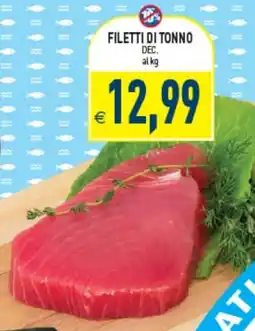 Iperfamily Filetti di tonno offerta