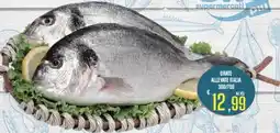 Supermercati EffePiù Orate allevate Italia offerta