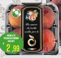 Supermercati EffePiù Pesche Nettarine Terre Siciliane offerta