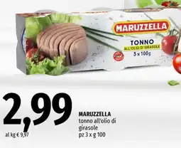 Famila Superstore Maruzzella tonno all'olio di girasole offerta
