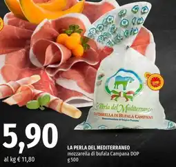 Famila Superstore La Perla del Mediterraneo mozzarella di bufala Campana DOP offerta