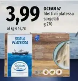 Famila Superstore Ocean 47 filetti di platessa surgelati offerta