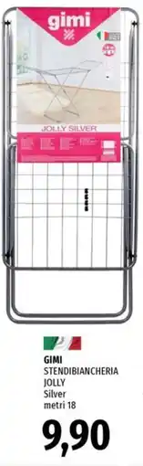Famila Superstore Gimi stendibiancheria jolly silver offerta