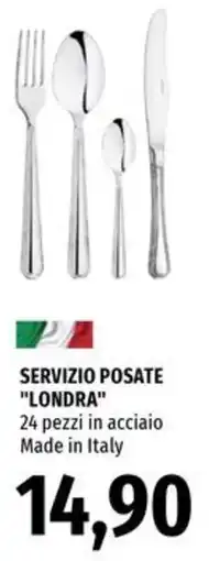 Famila Superstore Servizio posate Londra offerta