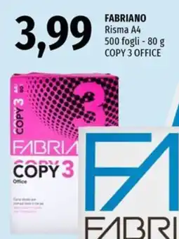Famila Superstore Fabriano Risma A4 offerta