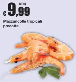 Sì con te Superstore Mazzancolle tropicali precotte offerta