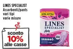 Rossotono Carrefour Lines Specialist Lady offerta