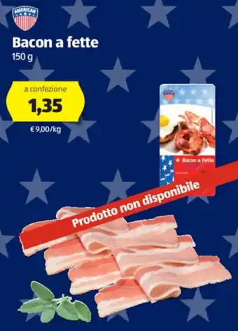 ALDI American Bacon a fette 150g offerta