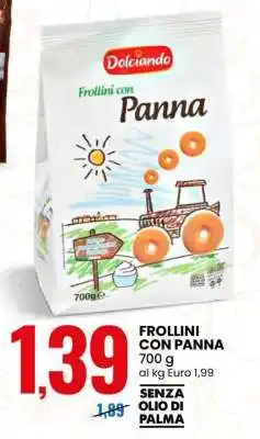 Eurospin Frollini con Panna offerta