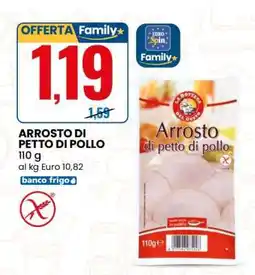 Eurospin ARROSTO DI PETTO DI POLLO offerta