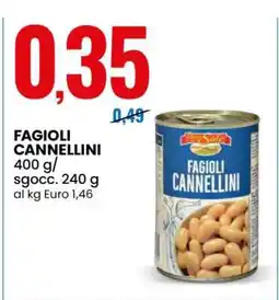Eurospin FAGIOLI CANNELLINI offerta