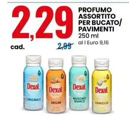 Eurospin PROFUMO ASSORTITO PER BUCATO/PAVIMENTI offerta