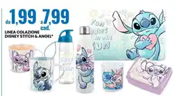 Eurospin LINEA COLAZIONE DISNEY STITCH & ANGEL offerta
