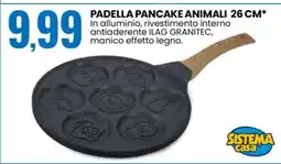 Eurospin PADELLA PANCAKE ANIMALI 26 CM offerta