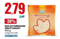 Eurospin MIX DI FORMAGGI GRATTUGIATI offerta