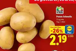 Lidl Patate Selenella offerta