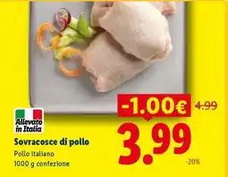 Lidl Sovracosce di pollo offerta
