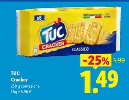 Lidl Tuc Cracker offerta