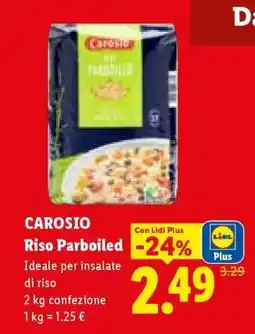 Lidl Carosio Riso parboiled offerta